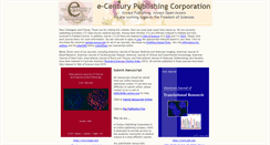 Desktop Screenshot of e-century.org